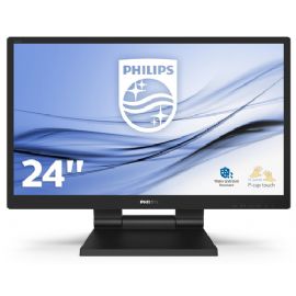 PHILIPS MONITOR TOUCH 23,8 LED IPS 16:9 FHD 5MS 250CDM, VGA/DVI/DP/HDMI, IP54, MULTIMEDIALE - 242B9T