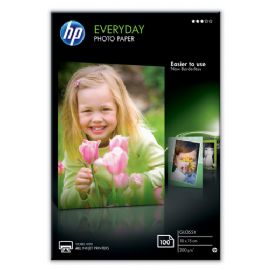 HP CARTA FOTOGRAFICA LUCIDA HP EVERYDAY GLOSSY PHOTO PAPER - 100 FOGLI/10X 15 CM - CR757A