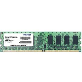 PATRIOT RAM DIMM 2GB DDR2 800MHZ CL6 NON ECC - PSD22G80026