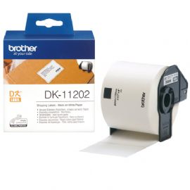 BROTHER DK11202 ETICHETTE MULTIUSO ADESIVE 300 62X100 mm BIANCHE - DK11202