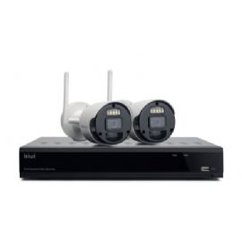 ISIWI KIT WIRELESS CONNECT S2 ISW-K1N8BF2MP-2 GEN1 NVR 8 CANALI + 2 TELECAMERE IP 1080P 2MPX WIRELES - ISW-K1N8BF2MP-2 GEN1