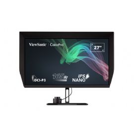 VIEWSONIC MONITOR 27 LED IPS 16:9 QHD 400 CDM, COLOR PRO, HUB USB-C, PIVOT, DP/HDMI, PANTONE VALIDATED, HDR 400, EDITING MONITOR, 98 DCI-P3 - VP2776