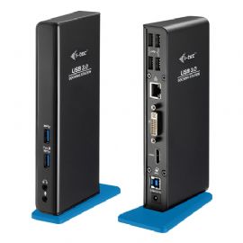 I-TEC DOCKING STATION USB 3.0 DUAL HD VIDEO, AUDIO, HUB USB 3.0 - U3HDMIDVIDOCK