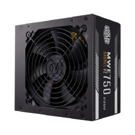 COOLER MASTER ALIMENTATORE MWE 750W V2 230V 80PLUS BRONZE ATX 120MM FAN ACTIVE, NON MODULARE - MPE-7501-ACABW-BEU