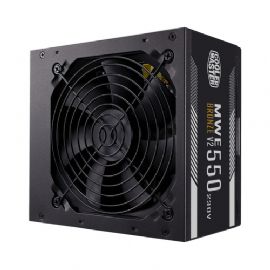 COOLER MASTER ALIMENTATORE MWE 550W V2 230V 80PLUS BRONZE ATX 120MM FAN ACTIVE, NON MODULARE - MPE-5501-ACABW-BEU