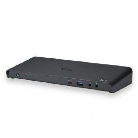 I-TEC DOCKING STATION USB-C / USB 3.0 3x 4K, UNIVERSALE, 2x DP, 1x HDMI (SOLO VIA USB-C), 1x LAN, 5x USB 3.0, 1x USB-C data,1x Audio/Mikrofon, USB-C POWER DELIVERY 60W - CATRIPLE4KDOCKPDIT