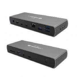 I-TEC DOCKING STATION THUNDERBOLT 4 DUAL DISPLAY, PD 96W, PRESA ITALIANA - TB4DUALDOCKPDIT