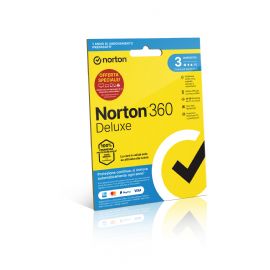 NORTON 360 DELUXE 25GB IT 1 USER 3 DEVICE 1Y VECCHIO CODICE 21397693 - 21429140