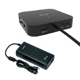 I-TEC DOCKING STATION USB-C HDMI POWER DELIVERY 100W, 2X LCD + CHARGER C112W - C31HDMIDPDOCKPD100