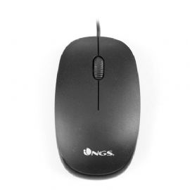 NGS MOUSE OTTICO 1000DPI USB 3 TASTI NERO - FLAME