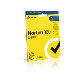 NORTON 360 DELUXE 50GB IT 1 USER 5 DEVICE 1Y VECCHIO CODICE 21397535 - 21429133