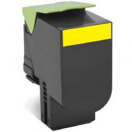 LEXMARK TONER GIALLO PER  CX410E/DE/DTE CX510DE/DHE/DTHE ALTA CAPACITA 3000PAG - 80C2HY0