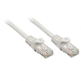 LINDY CAVO DI RETE  PATCH CAT.5E U UTP 1M CONNETTORE RJ45 GRIGIO 10 ANNI DI GARANZIA - 48401