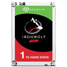 SEAGATE HDD IRONWOLF NAS 1TB 3,5 5900RPM SATA3 64MB CACHE - ST1000VN002