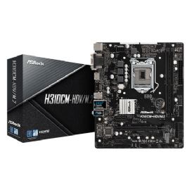 ASROCK MB H310, H310CM-HDV/M.2 LGA 1151, 2DDR4 PCI-E X16 M2 DVI/HDMI MATX, COFEE LAKE - H310CM-HDV⁄M.2