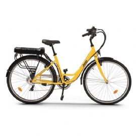 JEEP BICICLETTA ELETTRICA CITY E-BIKE VELOCITA MAX 25 KM/H RUOTE 28 MOTORE 250W GIALLO - JEEPC28LYK