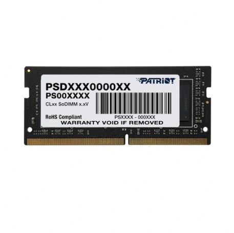 PATRIOT RAM SO-DIMM 4GB DDR4 2666MHZ - PSD44G266681S