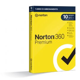 NORTON 360 PREMIUM 75GB IT 1 USER 10 DEVICE 1Y VECCHIO CODICE 21397805 - 21429125