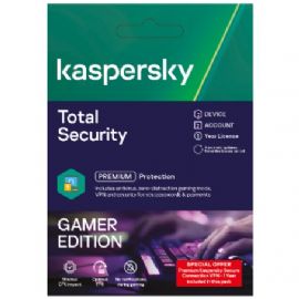 KASPERSKY TOTAL SECURITY 2 DEVICE GAMER EDITION - KL1949T5BFS-21SLIMGE