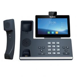 YEALINK VIDEOTELEFONO VOIP ANDROID 9.0 BLUETOOTH, WI-FI, DISPLAY TOUCH 7, CORNETTA WIRELESS, WEBCA - SIP-T58W CAMERA