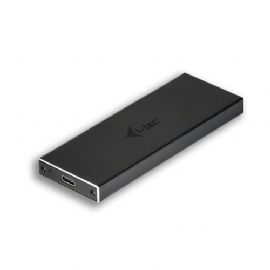 I-TEC BOX ESTERNO 2,5 SSD M2 SATA USB-C METAL BLACK - C31MYSAFEM2