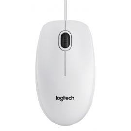 LOGITECH MOUSE OTTICO USB B100 BIANCO RETAIL, 800 DPI - 910-003360