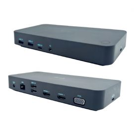 I-TEC DOCKING STATION USB 3.0/USB-C/TB, 3X VIDEO DOCKING STATION POWER DELIVERY 65W - CATRIPLEDOCKVGAPDIT