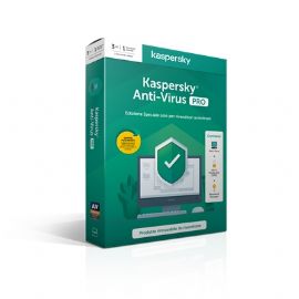 KASPERSKY ANTIVIRUS  2021 3 DEVICE 1Y PRO - RINNOVO IN AUTONOMIA - KL1171T5CFS-20SLIMPR