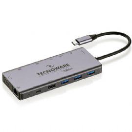 TECNOWARE HUB USB TYPE-C HUB 13 IN 1 ADAPTER - FHUB17692