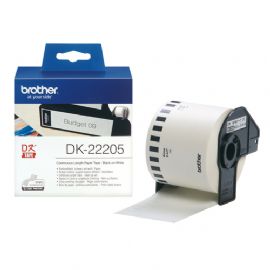 BROTHER DK-22205 NASTRO BIANCO CARTA TERMICA A LUNGHEZZA CONTINUA- 62MM -30 - DK22205