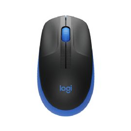 LOGITECH MOUSE WIRELESS M190 FULL-SIZE, OTTICO, USB, BLU - 910-005907