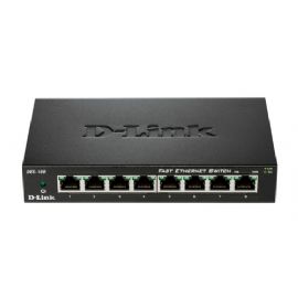 D-LINK SWITCH 8 PORTE 10/100 CASE METALLICO - DES-108