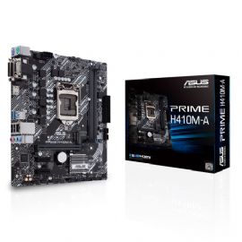 ASUS MB H410, PRIME H410M-A LGA 1200, 2DDR4 VGA DVI HDMI MATX, COMET LAKE - PRIME H410M-A