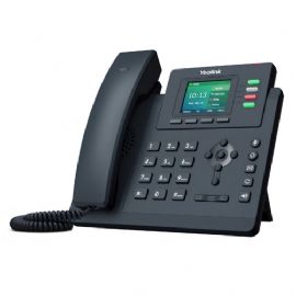 YEALINK TELEFONO VOIP 2XLAN 10/100 POE, AUDIO HD OPUS, DISPLAY A COLORI, 1XRJ9, 2 LINEE SIP - SIP-T33P