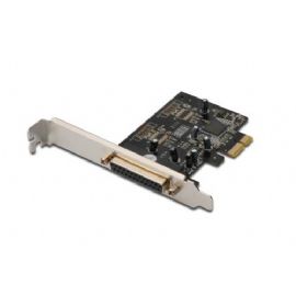 DIGITUS SCHEDA PCI-E 1 PORTA PARALLELA 25 POLI STAFFA NORMALE E LOW PROFILE - DS30020