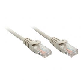 LINDY CAVO DI RETE PATCH CAT.5E U/UTP 1MT CONNETTORE RJ45 GRIGIO 10 ANNI DI GARANZIA - 48362