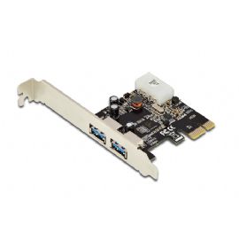 DIGITUS SCHEDA PCI-E 2 PORTE USB3.0 STAFFA LOW PROFILE - DS30220