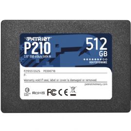 PATRIOT SSD P210 512GB SATA3 6GB/S 2,5 520/430 MB/S - P210S512G25