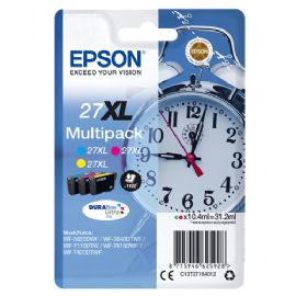 EPSON CART. INK MULTIPACK COLORE XL GIALLO + CIANO + MAGENTA PER WF-3620/3640/7110/7610/7620 SERIE SVEGLIA - C13T27154012