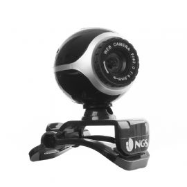 NGS WEBCAM RISOLUZIONE 5MPX CON MICROFONO INCORPORATO, ZOOM FACE TRACKING USB 2.0, SENSORE CMOS 300KPX - XPRESSCAM300