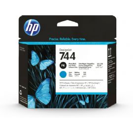 HP CART INK 744 CIANO + NERO FOTO - F9J86A