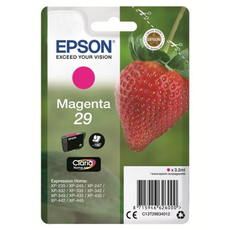 EPSON CART. INK MAGENTA SERIE FRAGOLA - C13T29834012