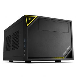 SHARKOON CASE MINI-ITX, 2 SLOT, 37 X 22.5 X 18.0 CM , USB 3.0, USB 2.0, 1X 120 MM FAN (PRE-INSTALLED), DRIVE BAYS 2,5