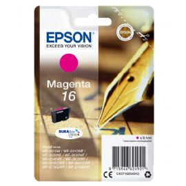 EPSON CART INK MAGENTA PER WF-2510WF, WF-2520NF, WF-2530WF WF-2540WF SERIE 16 PENNA E CRUCIVERBA - C13T16234012