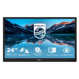 PHILIPS MONITOR TOUCH 23,8 LED IPS 16:9 FHD 5MS 250 CDM, VGA/DP/DVI/HDMI, IP54, MULTIMEDIALE, SENZA BASE - 242B9TN