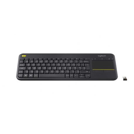 LOGITECH TASTIERA WIRELESS K400PLUS NERA - 920-007135