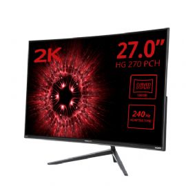 HANNSPREE MONITOR CURVO 27 LED 16:9 FHD 1MS 240 HZ, DP/HDMI, 1800R, MULTIMEDIALE - HG270PCH