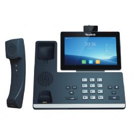 YEALINK VIDEOTELEFONO VOIP ANDROID 9.0 BLUETOOTH, WI-FI, DISPLAY TOUCH 7, CORNETTA WIRELESS, WEBCA - SIP-T58W PRO CAMERA