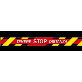 GOUP SOLUTIONS STICKER DA TERRA MANTIENI LA DISTANZA - STICKERDIST