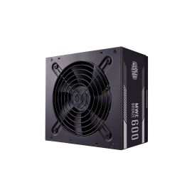 COOLER MASTER ALIMENTATORE MWE 600W, 120MM FAN ACTIVE, NON MODULARE, 80PLUS BRONZE, RETAIL BOX - MPE-6001-ACAAB-EU